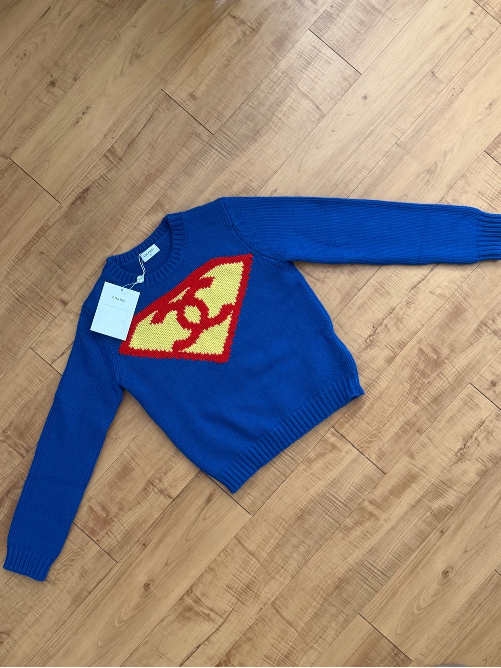 Coco CC Supergirl Crewneck Cashmere Sweater ❗️Read Description ❗️